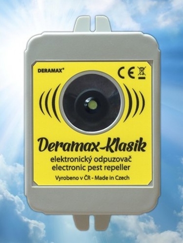 Egér- és rágcsálóriasztó: Deramax klasic - elektromos riasztó