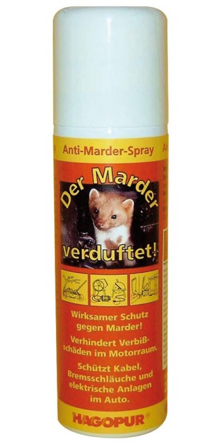 Hagopur - ez egyik legjobb spray a menyétfélék ellen