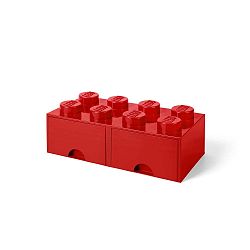 Piros 2 fiókos tárolódoboz - LEGO®