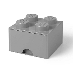 Szürke négyszögletes tárolódoboz - LEGO®