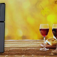 Kétzónás borhűtő - kiváló otthoni hűtőszekrény borok hűtésére